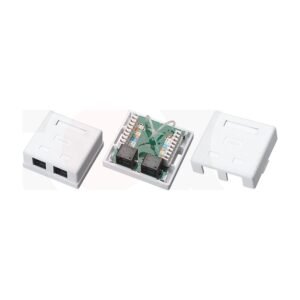 MR-FP-2503-2P — 2 Ports UTP Surface Mount Box