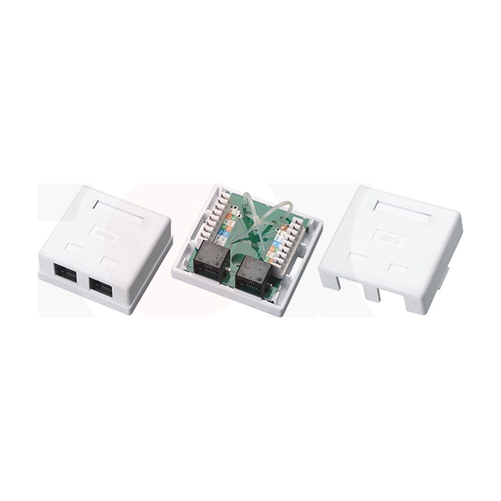 MR-FP-2503-2P — 2 Ports UTP Surface Mount Box