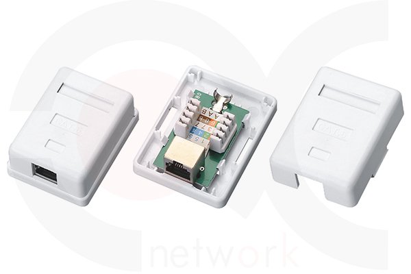 MR-FP-2504-1P — 1 Port STP Surface Mount Box