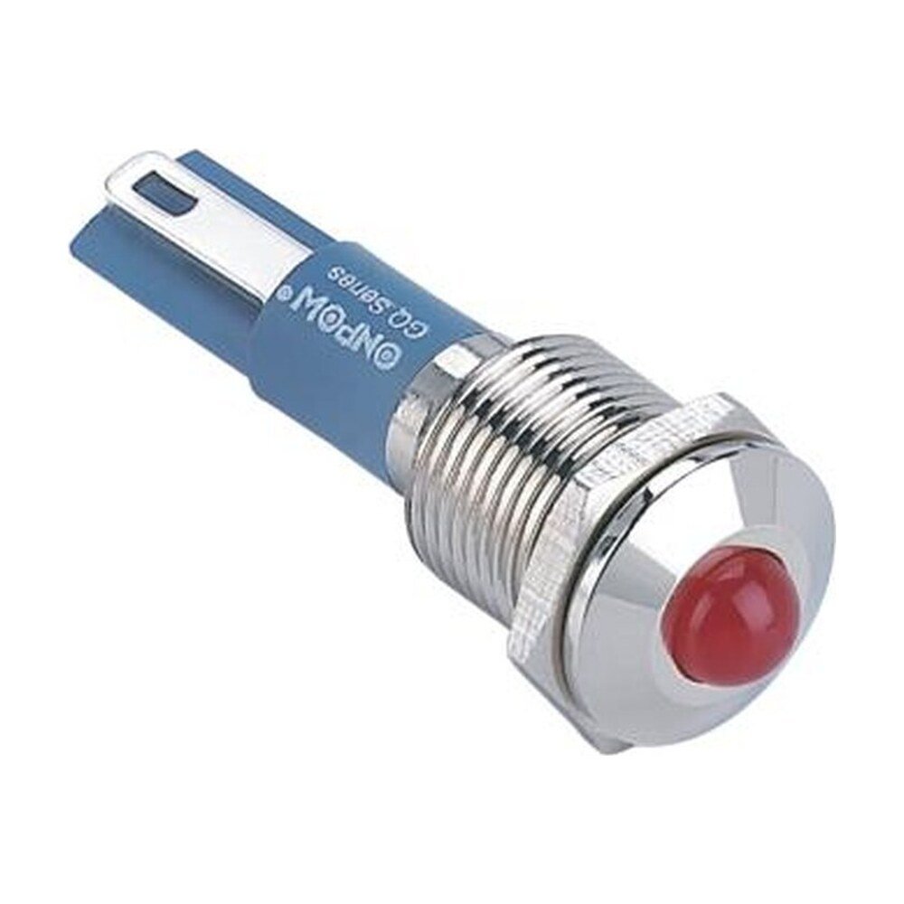 MR-GQ10G-D 10 mm Metal Indicator Light - Domed Lens, IP67