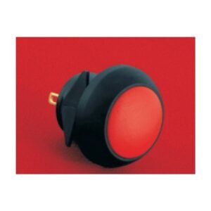 MR-GQ12B-10-J-PA 12 mm Push Button - Domed Head, Pin Terminal 2 × 0.5 mm, PA Plastic Housing