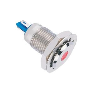 MR-GQ12F-D 12 mm Metal Indicator Light - Flat Round Lens Type 2, IP67