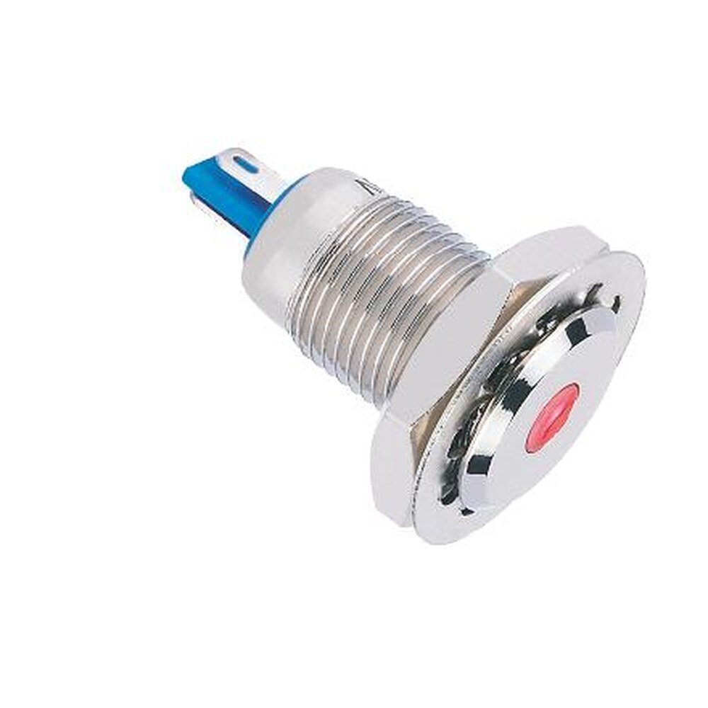 MR-GQ12F-D 12 mm Metal Indicator Light - Flat Round Lens Type 2, IP67