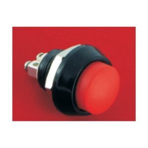 MR-GQ12G-10-AL 12 mm anti-vandal push button, high domed head, screw terminal