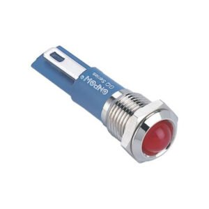 MR-GQ12G-D 12 mm Metal Indicator Light - Domed Lens, IP67