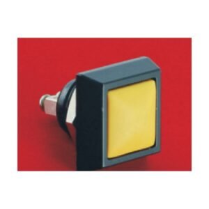 MR-GQ12S-10 12 mm anti-vandal push button, square head, screw terminal