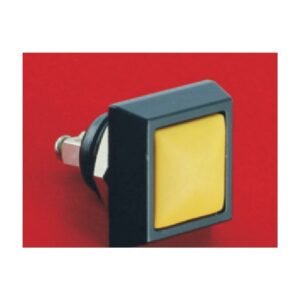 MR-GQ12S-10 12 mm Anti-Vandal Push Button - Square Head, Screw Terminal, Zinc Aluminium Alloy