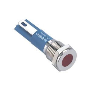 MR-GQ12T-D 12 mm Metal Indicator Light - Flat Round Lens, IP67