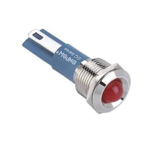 MR-GQ14G-D 14 mm Metal Indicator Light - Domed Lens, IP67