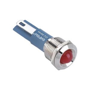 MR-GQ14G-D 14 mm Metal Indicator Light - Domed Lens, IP67