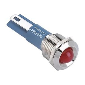 MR-GQ14G-D 14 mm Metal Indicator Light - Domed Lens, IP67