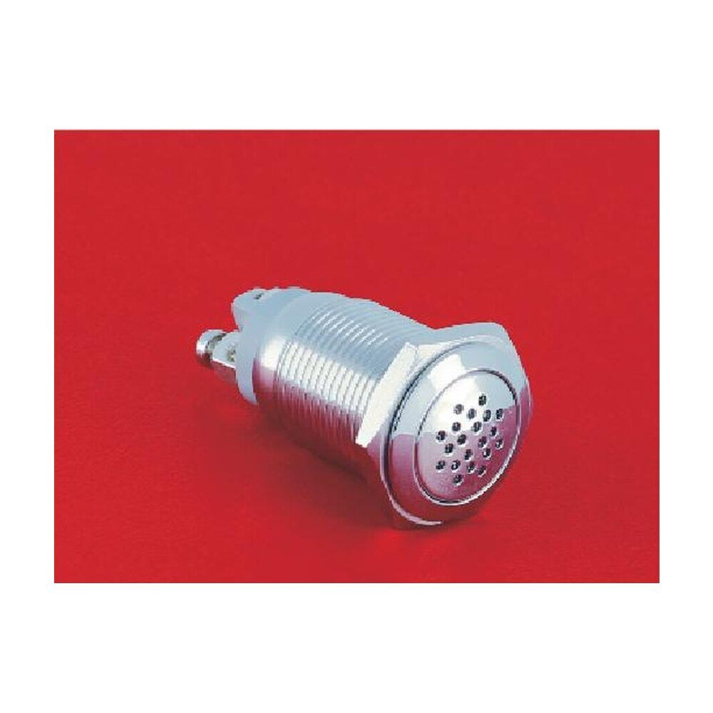 MR-GQ16B-BZ 16 mm Metal Buzzer - Continuous or Intermittent