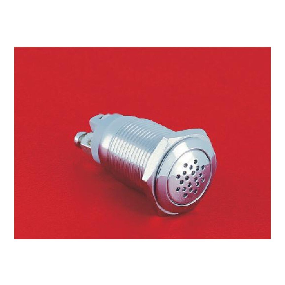 MR-GQ16B-BZ 16 mm Metal Buzzer - Continuous or Intermittent
