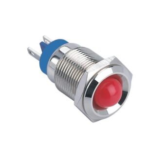 MR-GQ16G-D 16 mm Metal Indicator Light - Domed Lens, IP67