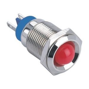 MR-GQ16G-D 16 mm Metal Indicator Light - Domed Lens, IP67