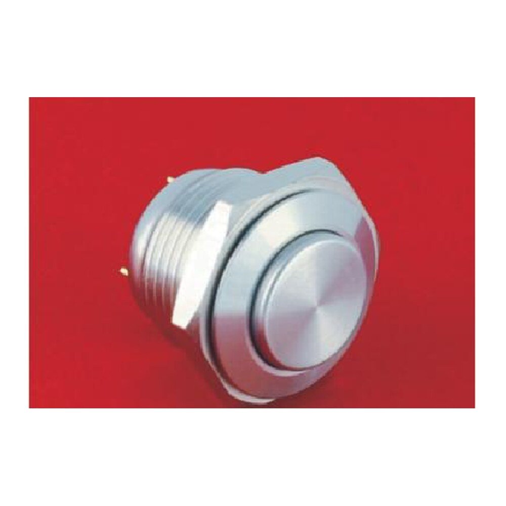 MR-GQ16H-10-J 16 mm Anti-Vandal Push Button - High Round Head, 1NO, Solder Tab