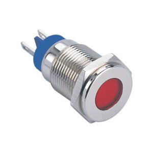 MR-GQ16T-D 16 mm Metal Indicator Light - Flat Round Lens, IP67