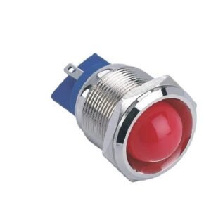MR-GQ22G-D 22 mm Metal Indicator Light - Domed Lens, IP67