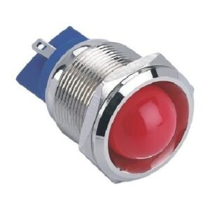 MR-GQ22G-D 22 mm Metal Indicator Light - Domed Lens, IP67