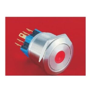 MR-GQ25-D 25 mm Metal Push Button - Dot Illuminated