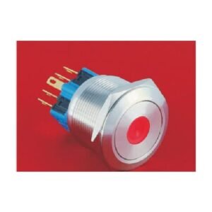 MR-GQ25-D 25 mm Metal Push Button - Dot Illuminated
