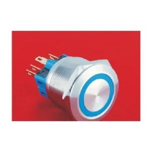 MR-GQ25-E 25 mm Metal Push Button - Ring Illuminated