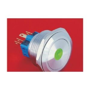 MR-GQ30-D 30 mm Metal Push Button - Dot Illuminated