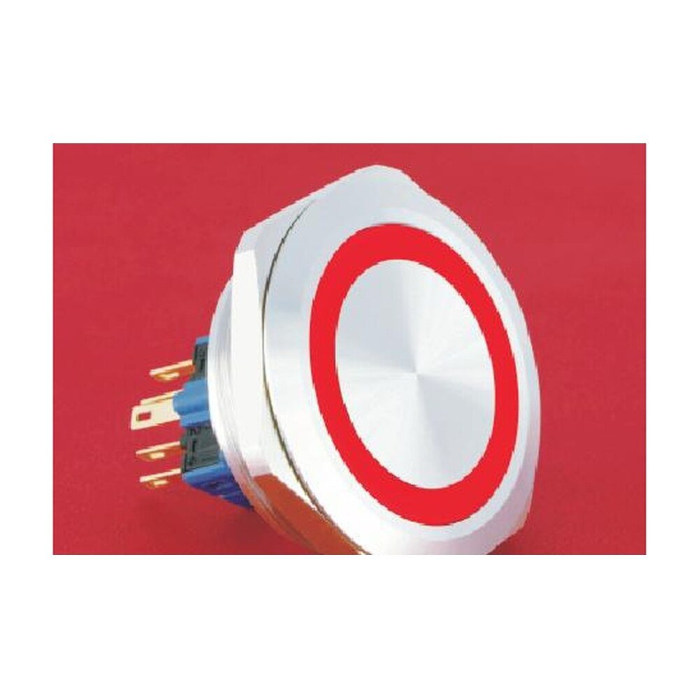 MR-GQ40-E 40 mm Metal Push Button - Ring Illuminated