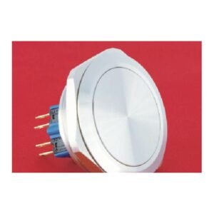 MR-GQ40 40 mm Metal Push Button - Flat Head, 1NO1NC or 2NO2NC