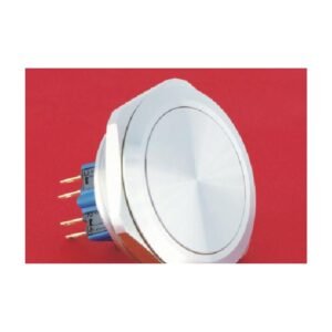 MR-GQ40 40 mm Metal Push Button - Flat Head, 1NO1NC or 2NO2NC
