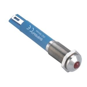 MR-GQ6G-D 6 mm Metal Indicator Light - Domed Lens, IP67