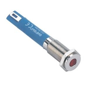 MR-GQ6T-D 6 mm Metal Indicator Light - Flat Round Lens, IP67