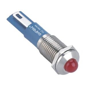 MR-GQ8G-D 8 mm Metal Indicator Light – Domed Lens, IP67