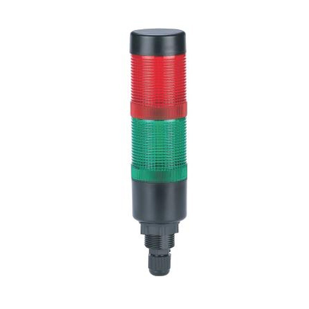 MR-HBJD-40-2L Signal Tower Light - 2 Layers, LED, Steady with Optional Buzzer