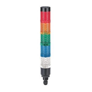 MR-HBJD-40-5L Signal Tower Light - 5 Layers, LED, Steady with Optional Buzzer