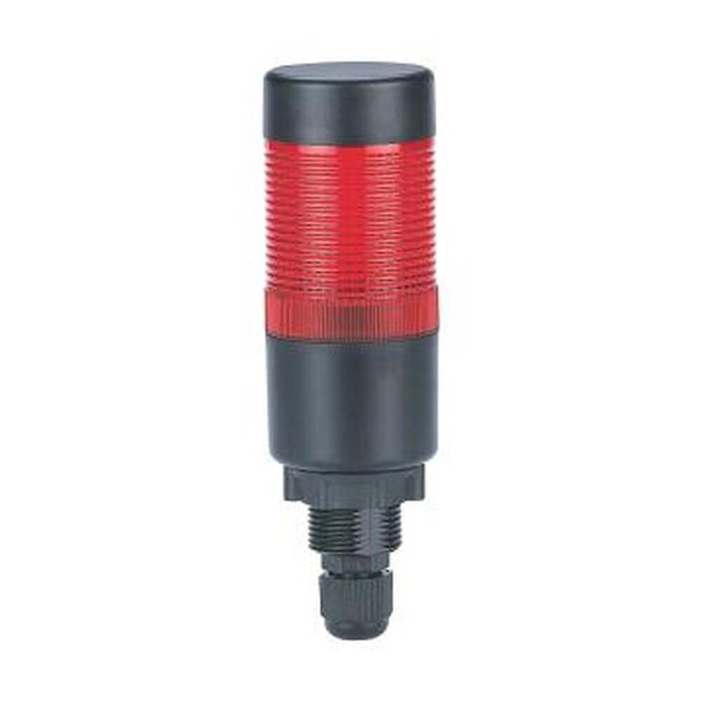 MR-HBJD-40A-1L Signal Tower Light - 1 Layer, LED, Steady or Flashing, Optional Buzzer