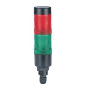 MR-HBJD-40A-2L Signal Tower Light - 2 Layers, LED, Steady or Flashing, Optional Buzzer