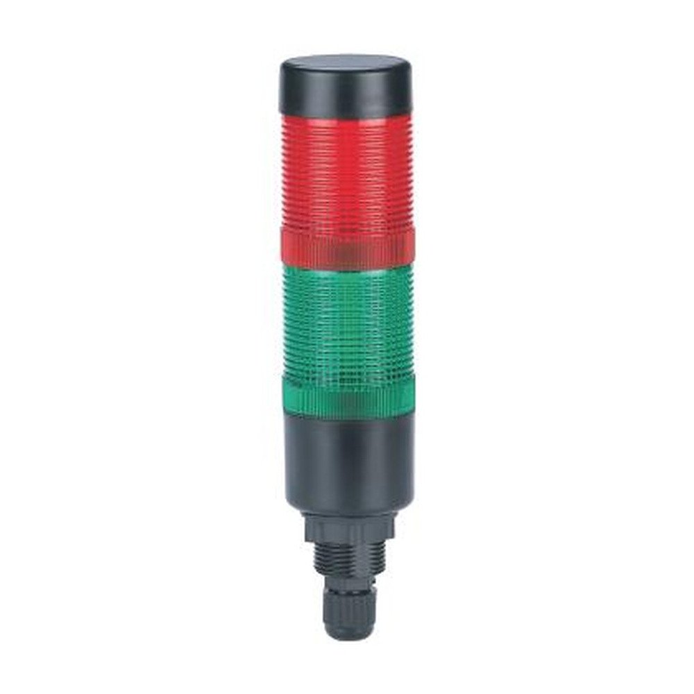 MR-HBJD-40A-2L Signal Tower Light - 2 Layers, LED, Steady or Flashing, Optional Buzzer