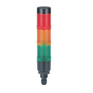 MR-HBJD-40A-3L Signal Tower Light - 3 Layers, LED, Steady or Flashing, Optional Buzzer