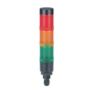 MR-HBJD-40A-3L Signal Tower Light - 3 Layers, LED, Steady or Flashing, Optional Buzzer