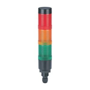 MR-HBJD-40A-3L Signal Tower Light – 3 Layers, LED, Steady or Flashing, Optional Buzzer