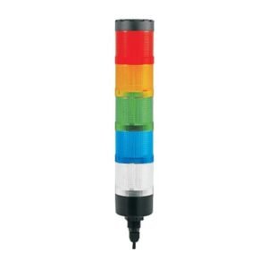 MR-HBJD-55-5L 55 mm Signal Tower Light - 5 Layers, LED, Steady with Optional Buzzer