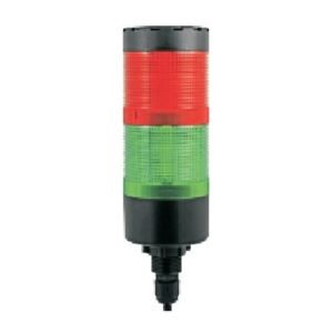 MR-HBJD-55A-2L Signal Tower Light, 55 Series - 2 Layers, LED, Steady or Flashing, Optional Buzzer