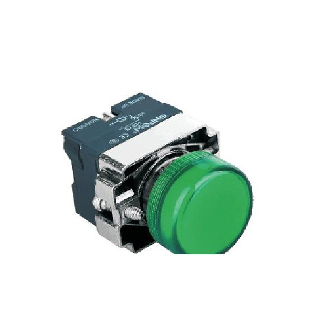 MR-HBY5-D 22 mm Pilot Lamp - Metal Bezel, LED