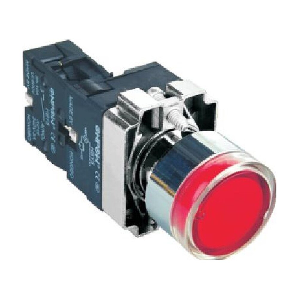 MR-HBY5-PB-D 22 mm Push Button - Metal Bezel, Illuminated