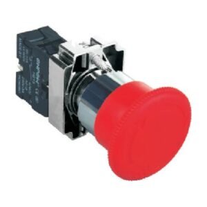 MR-HBY5-TS 22 mm Emergency Stop Switch - Metal Bezel