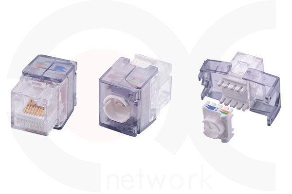 MR-KJ-1002 — UTP Tool-less Keystone Jack with Led