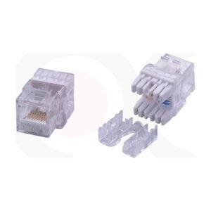 MR-KJ-1009 - UTP 180 Degree Keystone Jack With Led