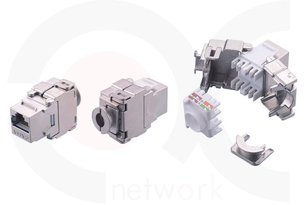 MR-KJ-1024 — STP Tool-less 180 degree Keystone Jack
