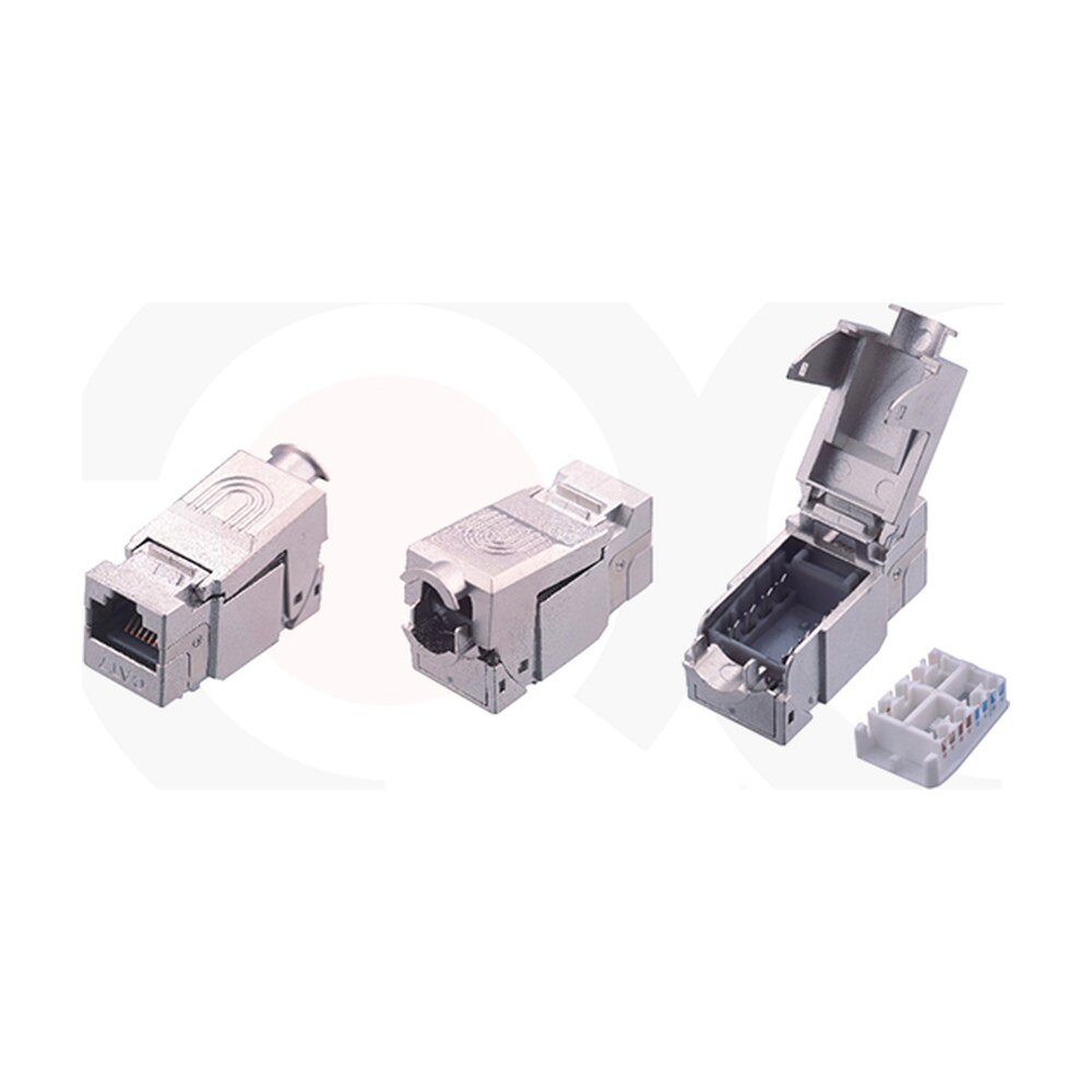 MR-KJ-1025 — STP Tool-less 90 degree Keystone Jack